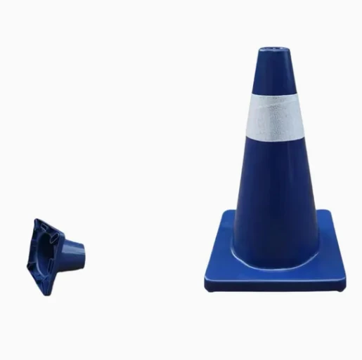 Heavy-Duty PVC Traffic Cones with High-Visibility Reflective Collars best