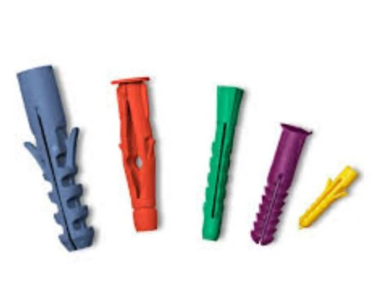 Nylon PVC PE Plastic Wall Expansion Plug Anchors