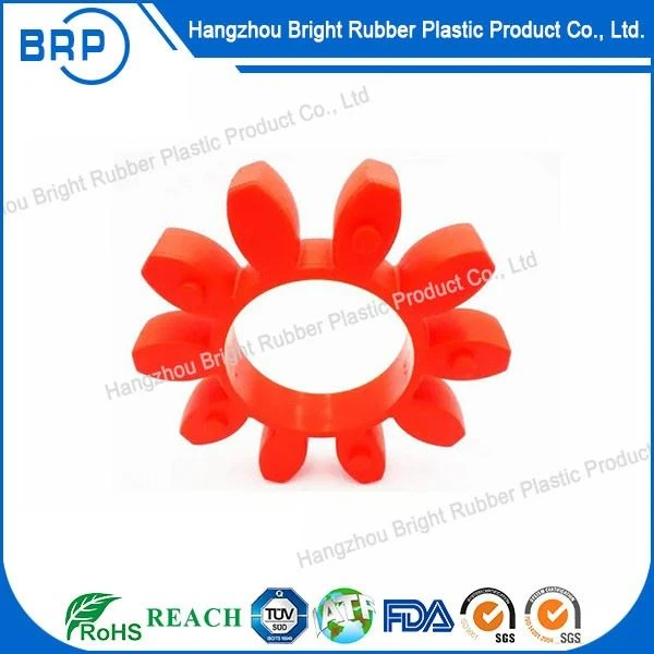 Elastic Foam Rubber Spider For Clutch Coupling Polyurethane Spider Rubber Element Plum Blossom Buffer